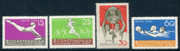 SOVIET UNION 1959 Sports Spartakiads  MNH / **.  Michel 2249-52 - Unused Stamps