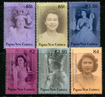Papua New Guinea 2003 50th Anniversary Of Coronation Set MNH (SG 961-966) - Papua Nuova Guinea