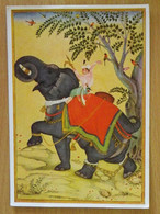 Indien  Art  Miniature Elefant   1700 Year /  Berlin Museum - Paintings
