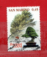 San Marino ° 2004 - BONSAI . C. 45. Unif. 1985. Usato - Gebruikt