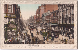 Leeds - Briggate - & Tram, Relief - Leeds