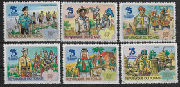 TCHAD  N° 396/99 PA 244/45  Oblitere Scoutisme - Gebraucht