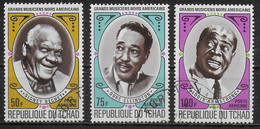 TCHAD  PA 93/94  Oblitere Musique Sidney Bechet Duke Ellington Louis Armstrong - Music