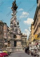 CARTOLINA  VIENNA,AUSTRIA,GRABEN MIT PESTSAULE,VIAGGIATA 1971 - Museos