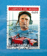 S.Marino ° 2005 - OMAGGIO Alla FERRARI. MichaeI Schumacher. € 0,01.  Unif. 2025. - Gebraucht