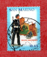 S.Marino ° - 2005 -  MILIZIA UNIFORMATA. € 0,45. Unif. 2042. - Oblitérés