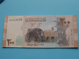 200 ( Two Hundred ) Syrian Pounds > 2009 > Central Bank Of Syria ( For Grade, Please See Photo ) UNC ! - Syrië