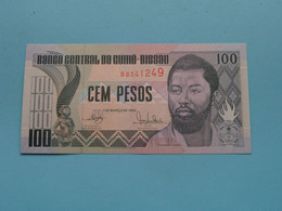 100 (Cem) Pesos (BB341249) 1990 > Banco Central Da Guiné-Bissau ( For Grade, Please See Photo ) UNC ! - Guinea-Bissau