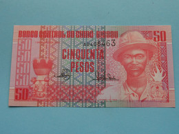 50 (Cinquenta) Pesos (AB406463) 1990 > Banco Central Da Guiné-Bissau ( For Grade, Please See Photo ) UNC ! - Guinea-Bissau