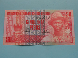 50 (Cinquenta) Pesos (AB029040) 1990 > Banco Central Da Guiné-Bissau ( For Grade, Please See Photo ) UNC ! - Guinea-Bissau