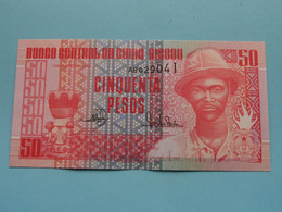 50 (Cinquenta) Pesos (AB029041) 1990 > Banco Central Da Guiné-Bissau ( For Grade, Please See Photo ) UNC ! - Guinea–Bissau