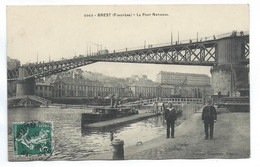 BREST - Le PONT NATIONAL - Vassellier éd. DOUANIER Et MARIN  (1909) - Brest