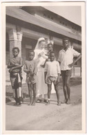 Nun With Some Boys - Congo - Photo - & Nun - Africa