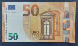 50 EURO S048E2 Italy Lagarde Serie SD Ch 93 Perfect UNC - 50 Euro