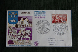 FDC - 1er Jour D'Emission  ALGERIE : 1956 -  " Journée Du Timbre 1956 " - FDC