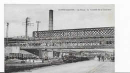 54 - CPA - NEUVES-MAISONS - Les Usines - La Passerelle De La Cimenterie - Neuves Maisons