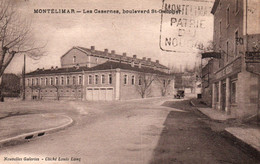 Montélimar - Les Casernes, Boulevard St Gaucher, Fabrique De Nougat - Edition Nouvelles Galeries, Cliché Louis Lang - Montelimar