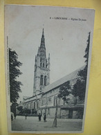 33 6351 CPA -  VUE DIFFERENTE N° 1 - 33 LIBOURNE - EGLISE ST JEAN - ANIMATION. - Libourne