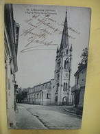 33 6363 CPA 1917 -  VUE N° 1 - 33 LIBOURNE - L'EGLISE NOTRE DAME L'EPINETTE - ANIMATION - Libourne