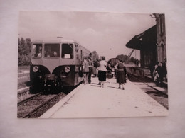 CHABRIS (36) :  Gare Autorail VERNEY En 1957 - Other & Unclassified