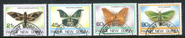 Papua New Guinea 1994 Moths Set CTO Used (SG 741-744) - Papúa Nueva Guinea