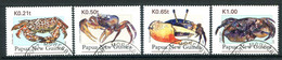 Papua New Guinea 1995 Crabs Set CTO Used (SG 772-775) - Papúa Nueva Guinea