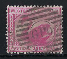 AUSTRALIE Occidentale Ca.1895: Le Y&T 43 Obl. "G.P.O" - Gebraucht