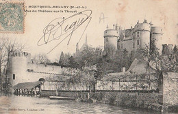 MONTREUIL BELLAY. - Vue Du Château Sur Le Thouet - Montreuil Bellay