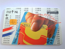 NETHERLANDS CHIPCARD  CKD 002.03   / HFL 10,-  BERLIJN   94 PHONECARD FAIR   /  MINT   ** 10625 ** - Openbaar