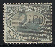 AUSTRALIE Occidentale Ca.1890: Le Y&T 44 Obl. "G.P.O" - Used Stamps