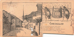 Litho Coupée: Cortaillod 1898 - Cortaillod