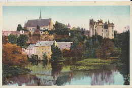 MONTREUIL BELLAY. - Vue Générale (nord-est) - Château - L'Eglise Et Moulin Sur Le Thouet - Montreuil Bellay