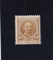 Danemark 1907/12, Cat. Yvert N°61 * Frédéric VIII. - Ungebraucht