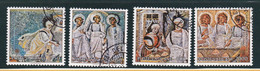 1990 Vaticano Vatican CARITAS Serie Di 4 Valori Usata Con Gomma USED - Oblitérés