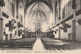 MONTREUIL-BELLAY. - Intérieur De L'Eglise - Montreuil Bellay