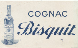 BU 2596 /   BUVARD     COGNAC BISQUIT      ( 21,00 Cm X 12,50 Cm) - Liquor & Beer