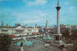 Nelson’s Column, Trafalgar Square And National Gallery, London Unposted - Trafalgar Square