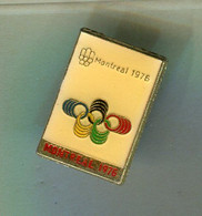 Pin's - Jeux Olympiques Montréal 1976 - Jeux Olympiques