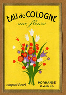 EAU DE COLOGNE  " CHYPRE " :  MORHANGE (PARIS) - Etichette