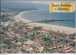 SANTA BARBARA, CA  Red Tile Roofs And Spanish Architecture - Santa Barbara