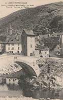 CPA-48-PONT DE MONTVERT-Le Pont-Tour De L'horloge Et L'église - Le Pont De Montvert