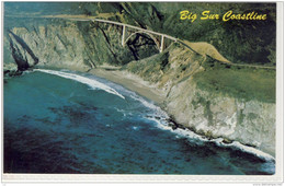 BIG SUR - Highway 1 + Coastline , Bixby Bridge On Monterey Coast - American Roadside