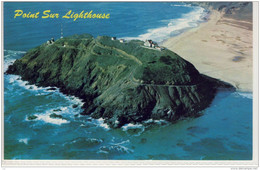 POINT SUR - Lighthoouse, Air View, Along State Highway 1 - Rutas Americanas