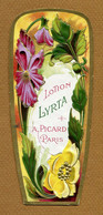 " LOTION LYRTA " : A. PICARD  (Paris)  étiquette Gaufrée - Etiquetas