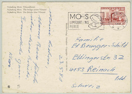 Dänemark / Danmark 1981, Postkarte Nykobing Mors - Reinach (Schweiz), Insel / Ile / Island, Perle / Pearl - Inseln