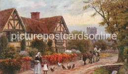 STEVENTON OLD COLOUR ART POSTCARD ARTIST SIGNED A.R. QUINTON SALMON NO 1337 NO CAPTION - Quinton, AR