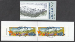 Greece 1999 Europa Cept Booklet - 2 Sets 2-Side Perforated CTO First Day Cancel With Gum - Markenheftchen