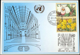 UNO GENF 1996 Mi-Nr. 270 Blaue Karte - Blue Card - Covers & Documents