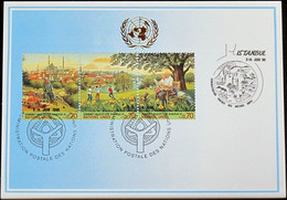 UNO GENF 1996 Mi-Nr. 271 Blaue Karte - Blue Card - Storia Postale