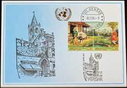UNO GENF 1996 Mi-Nr. 274 Blaue Karte - Blue Card - Covers & Documents